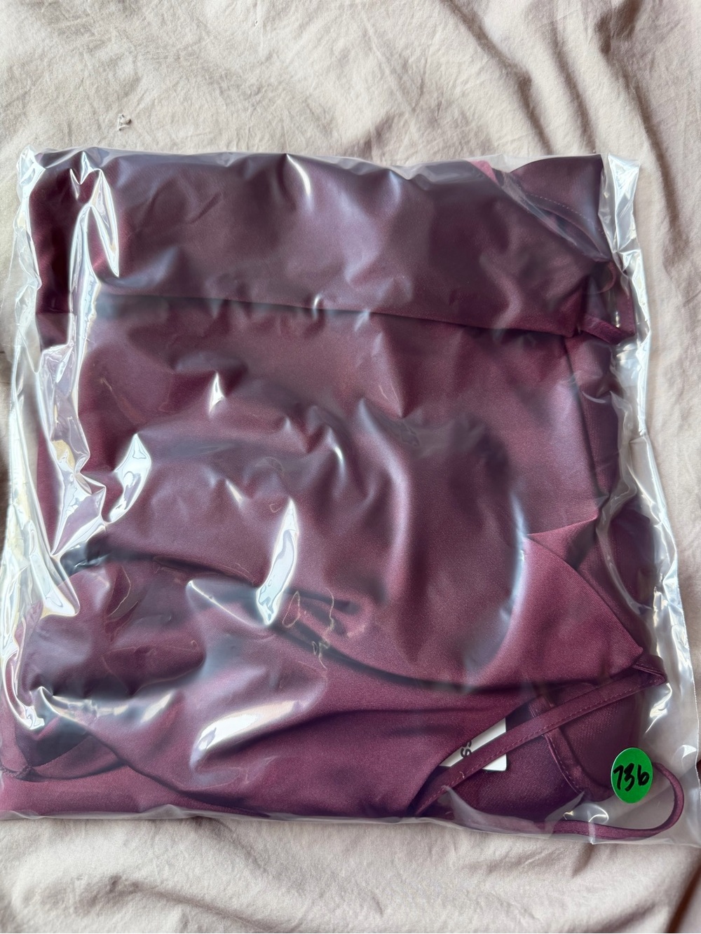 NEW Express Burgundy Cowl Neck Satin Jumpsuit Retro 70’s Wide Leg Evening Sz XS - Picture 11 of 11